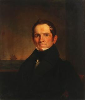 Appraisal: A GOOD TH C AMERICAN SEA CAPTAIN O C PORTRAIT