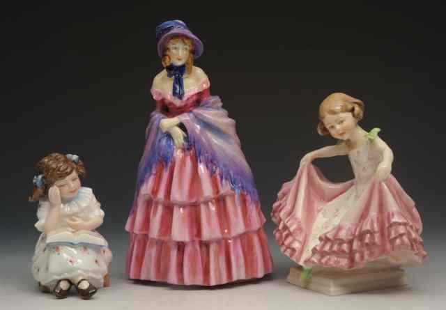 Appraisal: A DOULTON AND CO MODEL ' A Victorian lady 'HN