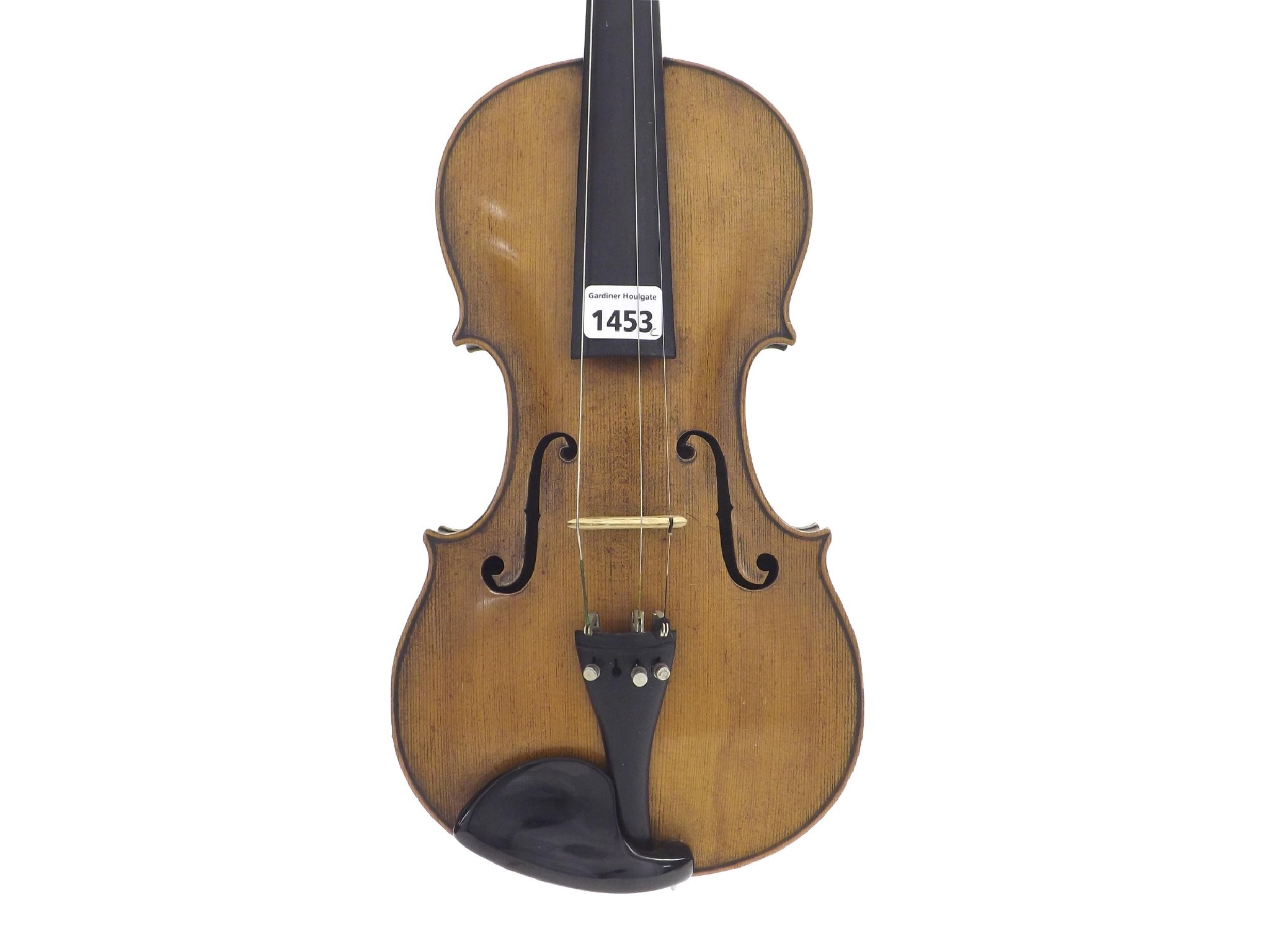 Appraisal: Good late th century German violin cm case