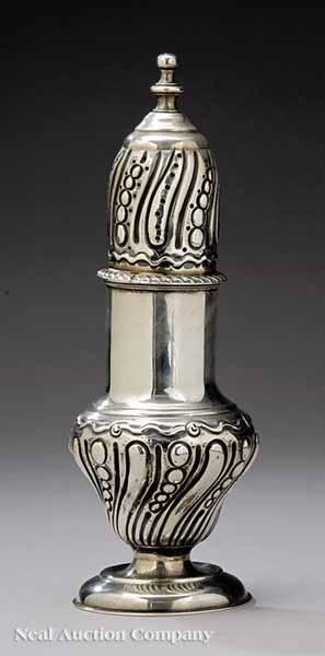 Appraisal: A Victorian Sterling Silver Sugar Castor P Co Birmingham -