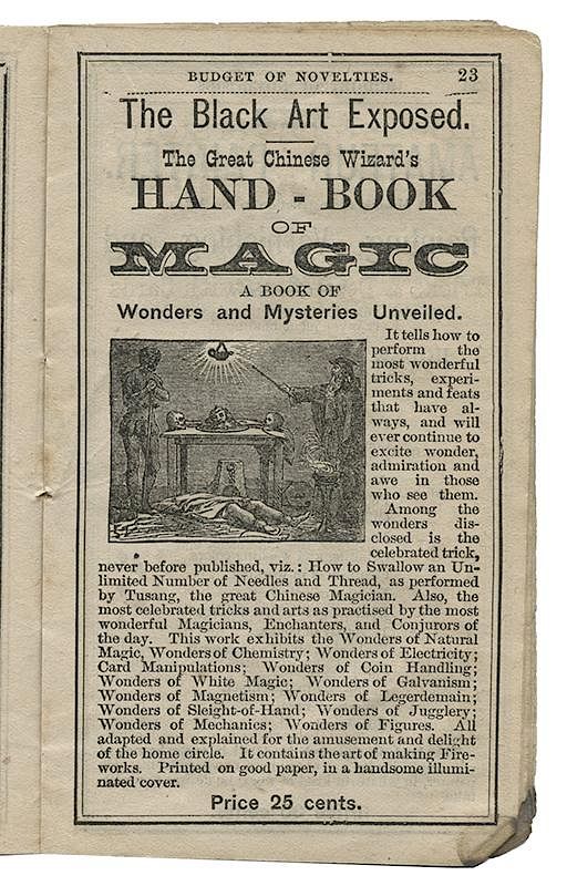 Appraisal: Pair of Antique Magic Supply Catalogs and a C L