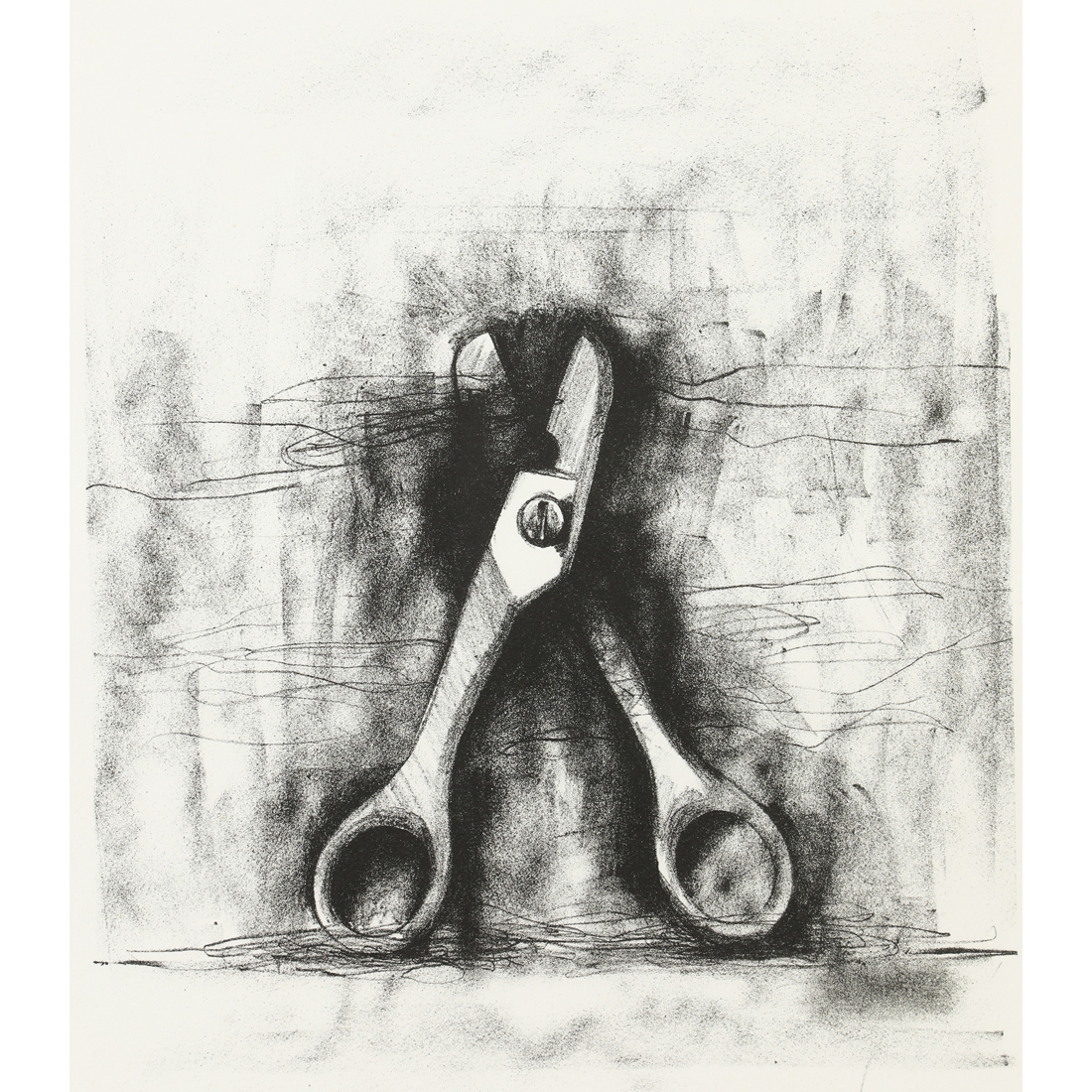 Appraisal: PRINT JIM DINE Jim Dine American b Untitled Scissors from