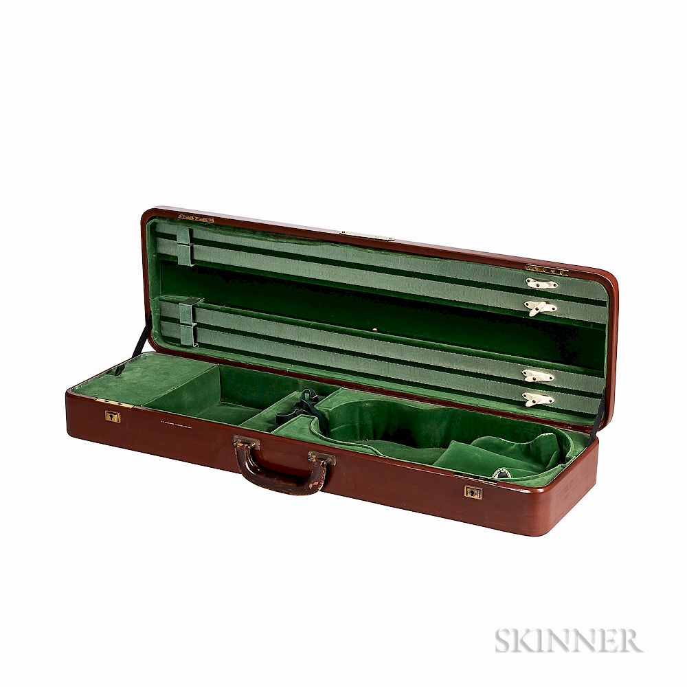 Appraisal: English Violin Case W E Hill Sons English Violin Case