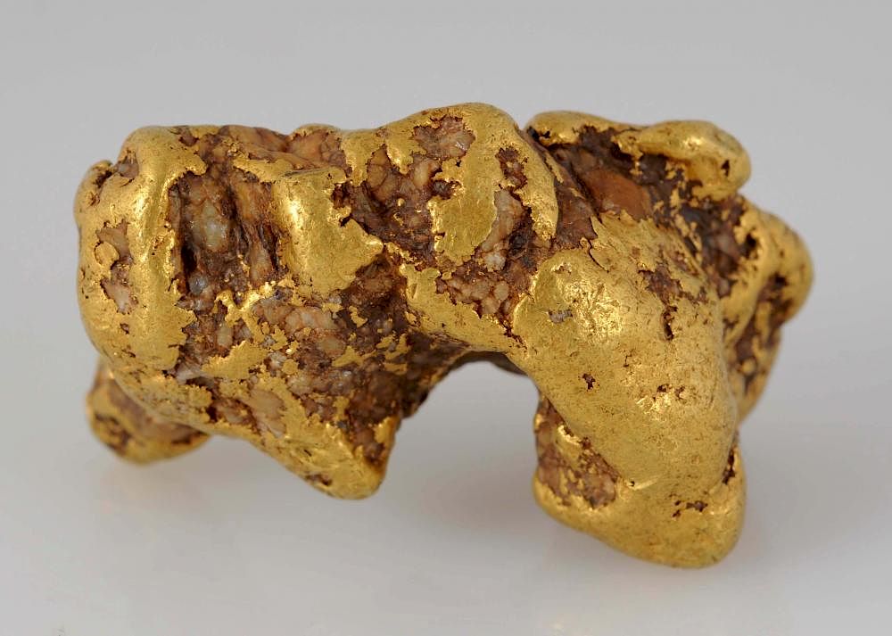 Appraisal: California Gold Nugget Unique form ounces Excellent