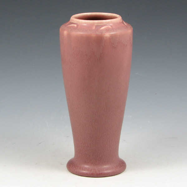 Appraisal: Rookwood Arts Crafts vase in rose matte from Marked with