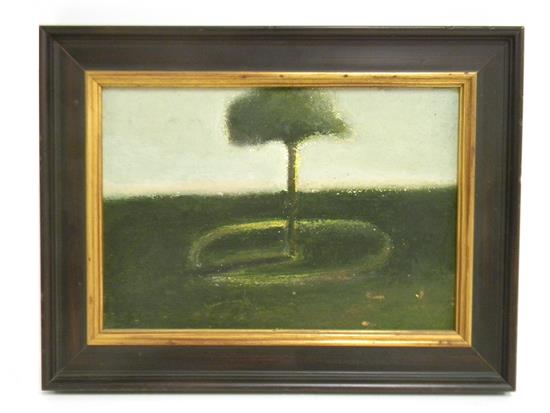 Appraisal: Janice La Motta American th C oil on panel late