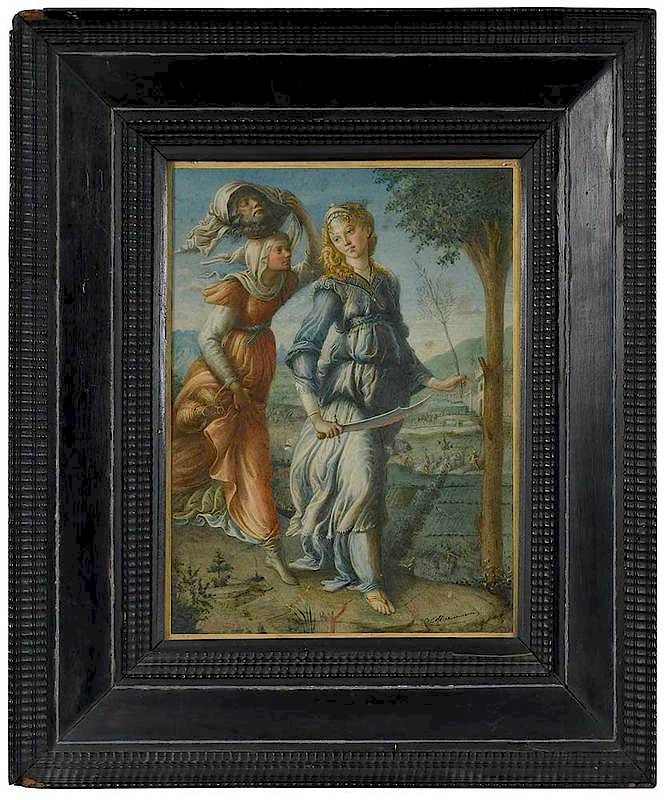 Appraisal: Cesare Marianneci After Botticelli or Cavaliere Italian th century The