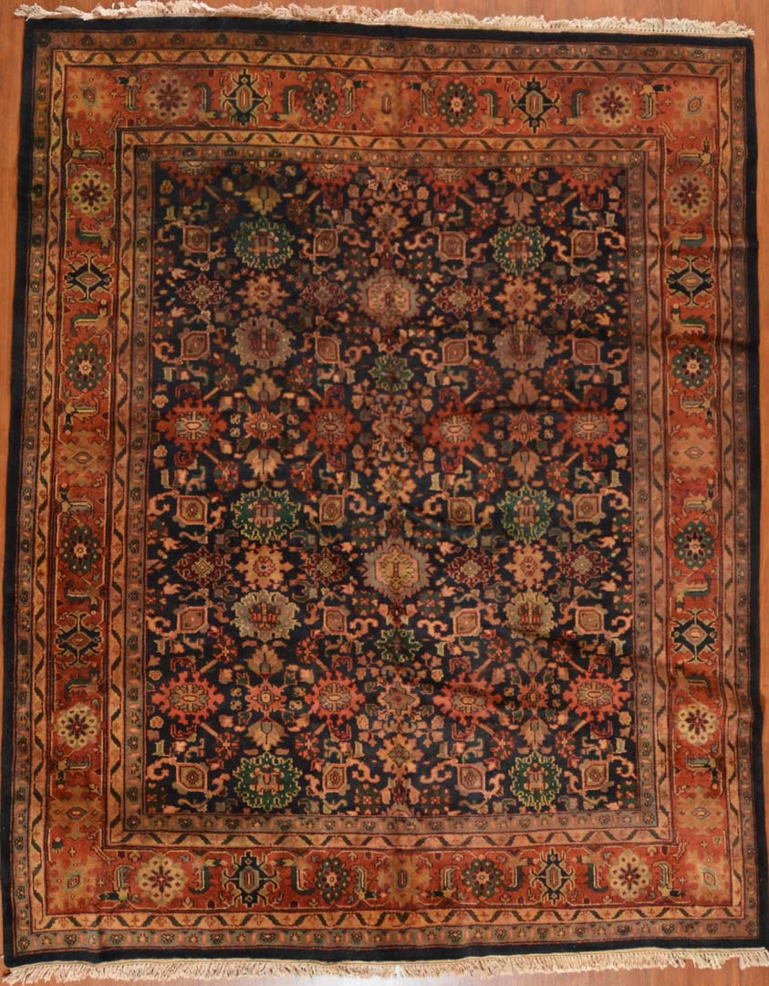 Appraisal: Indo Mahal rug approx x India modern Condition Excellent condition