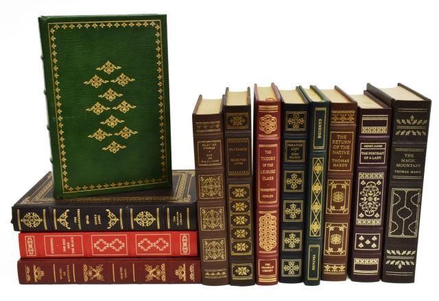 Appraisal: lot of Books published by the Franklin Library with gilt