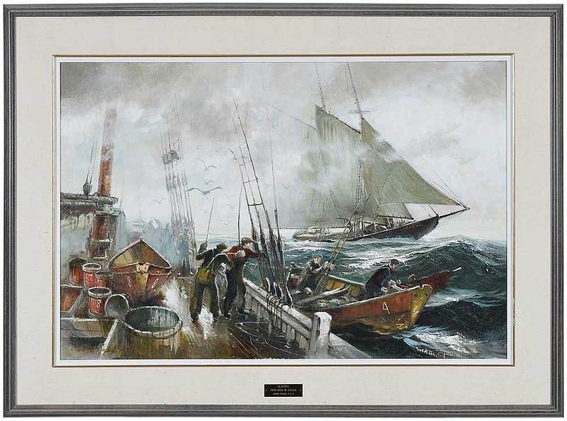 Appraisal: Joseph Douglas Purcell Nova Scotia Canadian - Bluenose From the