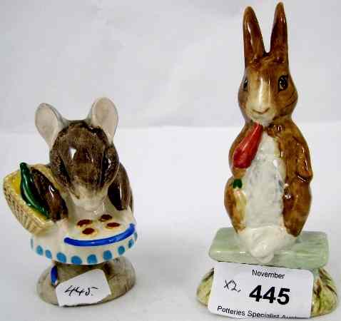 Appraisal: Beswick Beatrix Potter Figures Appley Dappley BP A And Fierce