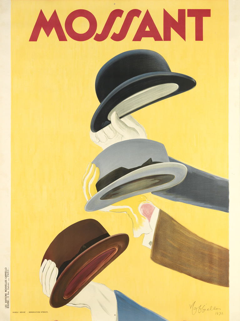 Appraisal: LEONETTO CAPPIELLO - MOSSANT x inches x cm Edimo Paris