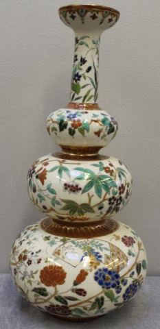 Appraisal: Aesthetic Movement Tall Porcelain Vase From a Rockland County NY