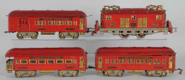 Appraisal: American Flyer Standard Gauge Passenger Set Description Hamiltonian set includes