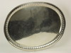 Appraisal: SERVING TRAY - Sterling serving tray hand hammered marked Georg