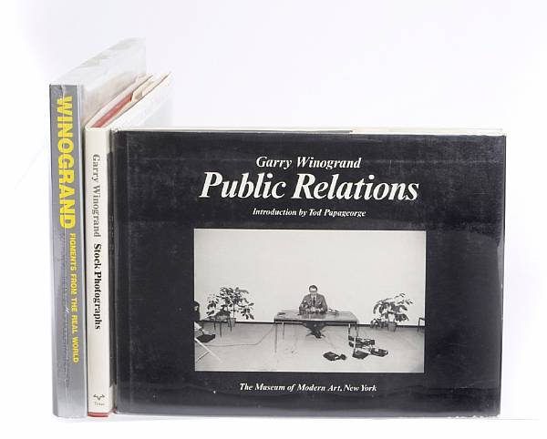 Appraisal: Winogrand Garry titles Public Relations NY Museum of Modern Art