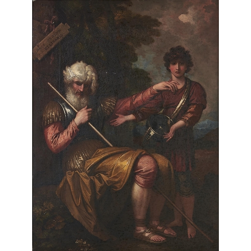 Appraisal: Benjamin West PRA - - Belisarius and the Boy signed