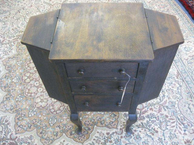 Appraisal: Martha Washington Sewing Cabinet tall