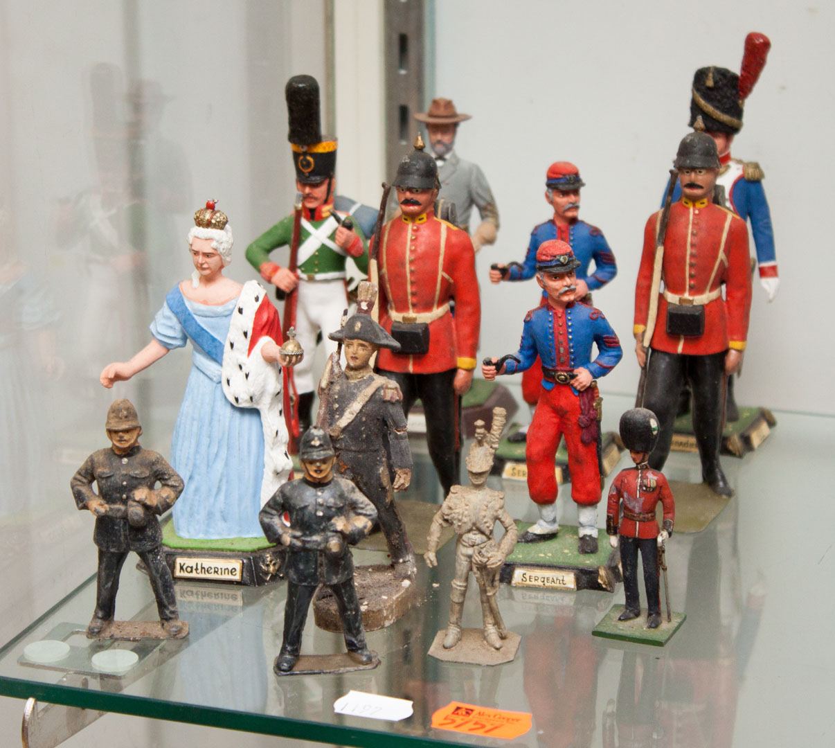 Appraisal: Assorted painted and military historic figures