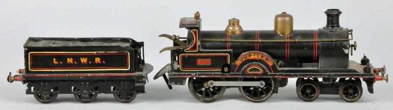 Appraisal: Bing Gauge Jupiter Train Locomotive Tender Description German Very nice