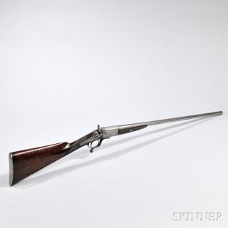 Appraisal: Edward Lang Gauge Single-shot Shotgun c late th century serial