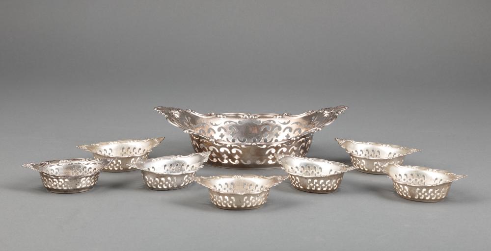 Appraisal: Good Group of American Sterling Silver Holloware incl Gorham reticulated