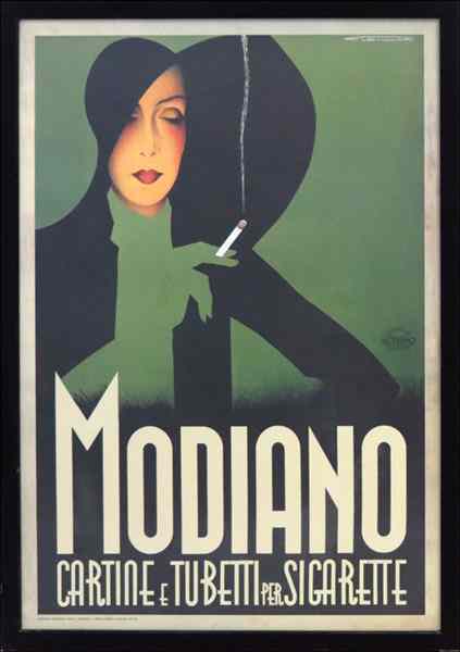 Appraisal: REPRODUCTION MODIANO ADVERTISING POSTER After an original by Franz Lenhart