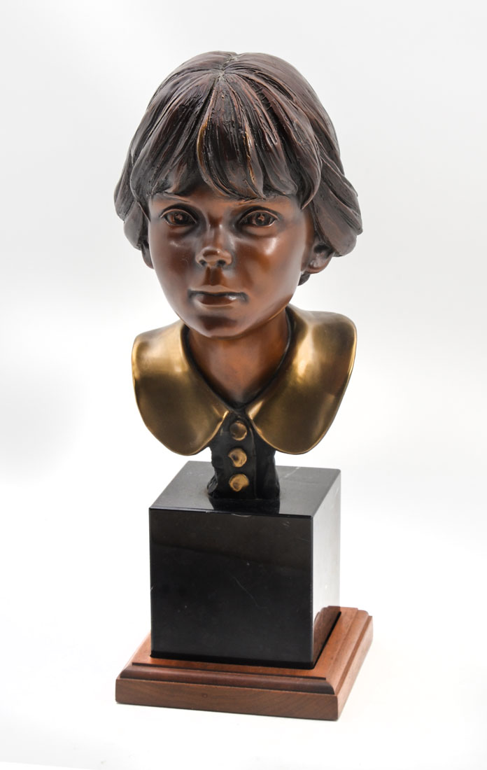 Appraisal: LUNDEEN George American - ''Erica Study '' Bronze '' in