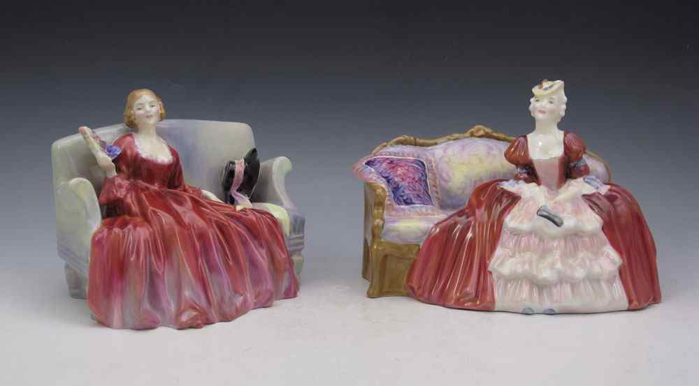 Appraisal: ROYAL DOULTON FIGURINES ''Sweet N Twenty'' HN and ''Belle O'