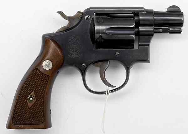 Appraisal: Smith Wesson Model M P Double-Action Revolver spl cal ''