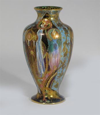 Appraisal: Candlemas' a Wedgwood Fairyland Lustre vase shape no designed by