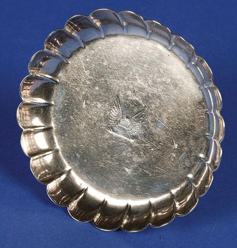 Appraisal: A GEORGE II IRISH SMALL STRAWBERRY DISH of circular form