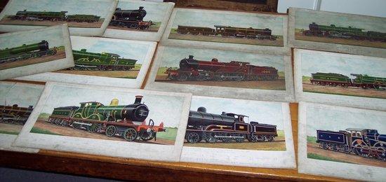 Appraisal: Twelve colour prints of locomotives published by The Railway Magazine