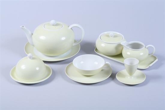 Appraisal: -PIECE NYMPHENBURG BRUNCH SERVICE Pattern D Including eight brunch plates