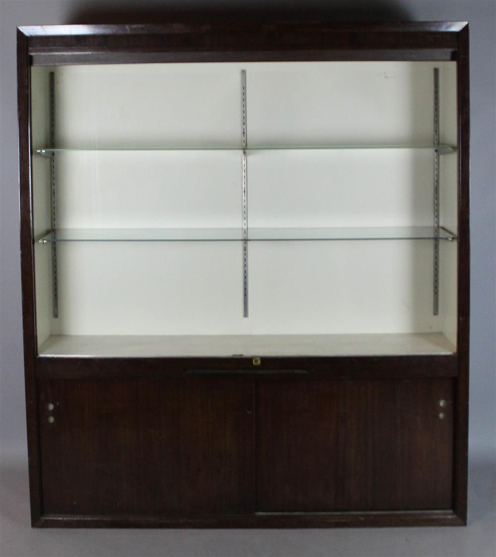 Appraisal: MODERN DISPLAY CABINET