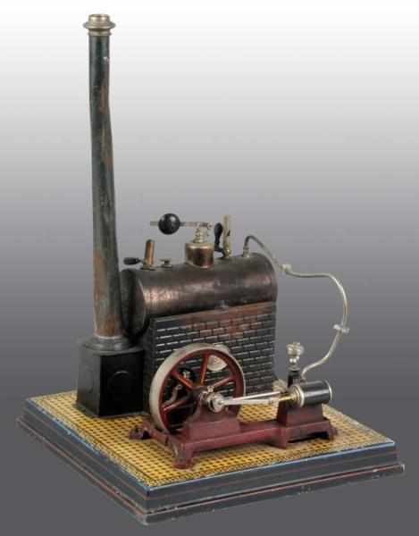 Appraisal: Early Ernst Plank Horizontal Steam Engine Description This variation had