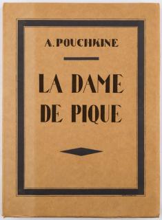 Appraisal: LA DAME DE PIQUE THE QUEEN OF SPADES SIGNED AND