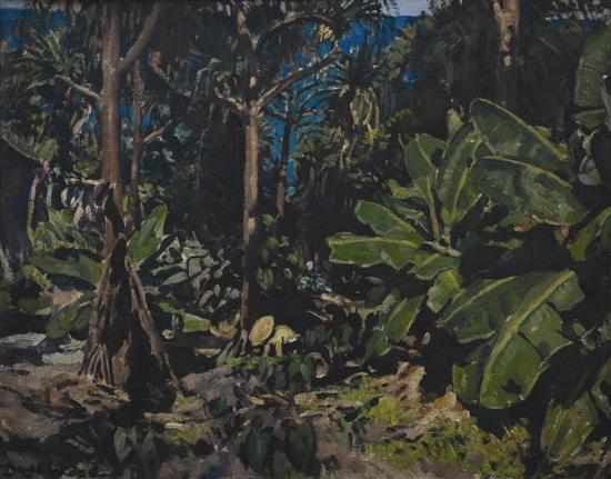 Appraisal: Noel Wood - Bedarra Island oil on canvas on board