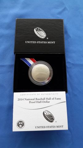 Appraisal: Proof Baseball Hall of Fame Half Dollar CoinTo commemorate the