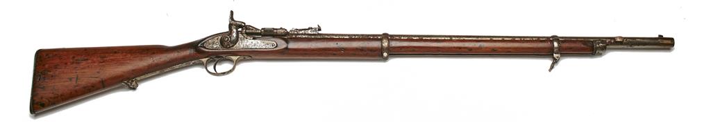 Appraisal: PERCUSSION SCHNIDER ACTION BREECH LOADING MILITARY RIFLE CIRCA with walnut