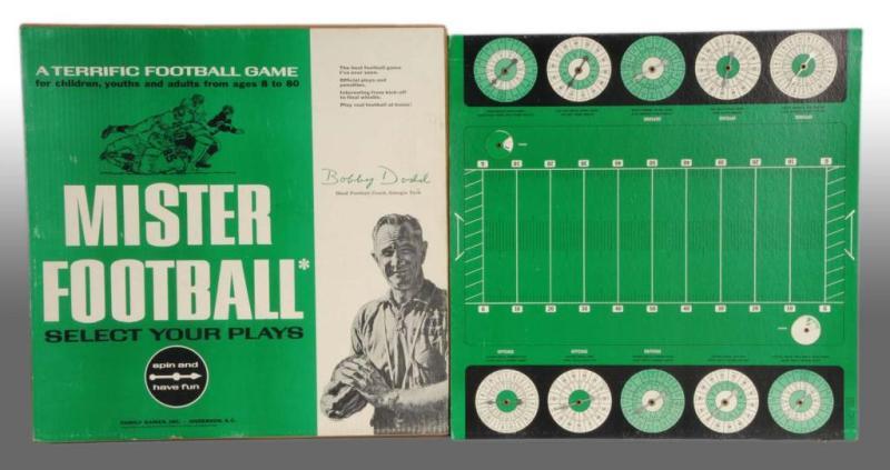 Appraisal: Lot of Football Games Description American Includes one Mr Football