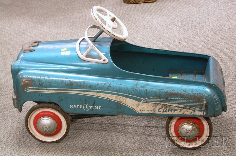 Appraisal: Murray Happi Time Comet Painted Pressed Metal Pedal Car lg