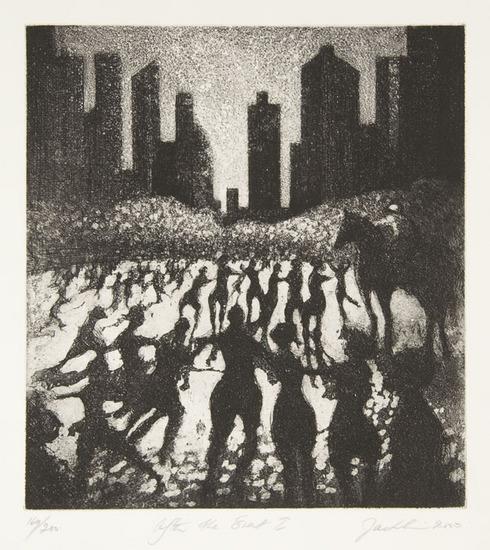 Appraisal: Bill JacklinAfter the Event I Etching with aquatint and engraving