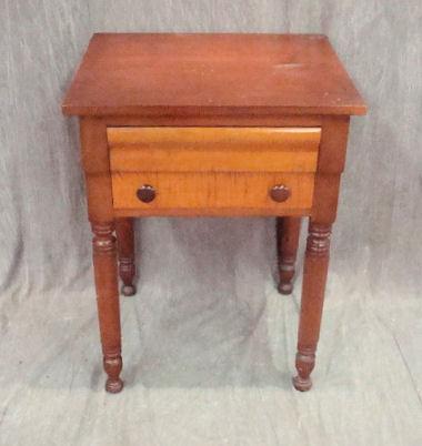 Appraisal: th Cent Empire Drawer Table From a Yorktown Heights home