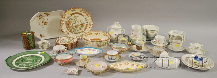 Appraisal: Approximately Seventy Pieces of Assorted Decorated Ceramic Tableware including English