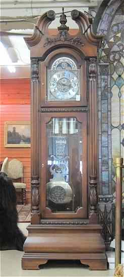 Appraisal: HOWARD MILLER TALL CASE FLOOR CLOCK ''Stratford'' model - Ambassador