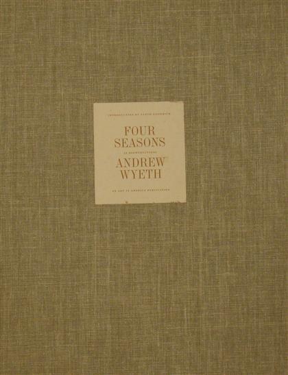 Appraisal: ANDREW WYETH american - FOUR SEASONS PORTFOLIO the complete set