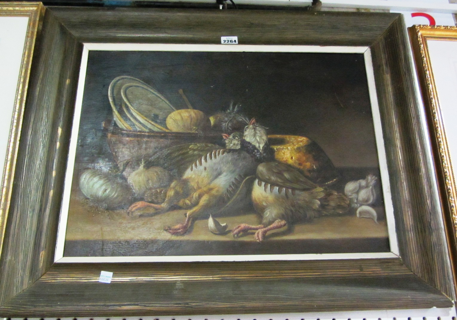 Appraisal: Continental School early th century Still life of Dead game