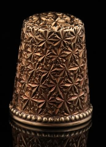 Appraisal: KY gold thimble stamped K Gold weight grams S