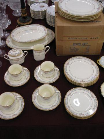 Appraisal: pcs Noritake Barrymore China Dinner Service for with servers unused